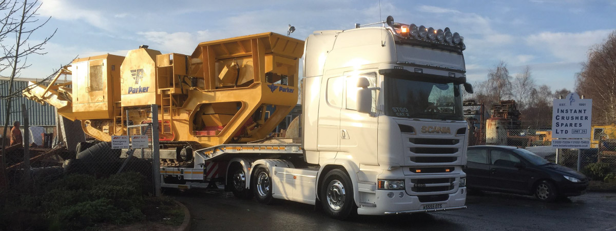 Parker RT 0960 Tracked Jaw Crusher. Refurbished, sold and shipped to a client based in East Africa. Parker RT0960 Jaw Crusher